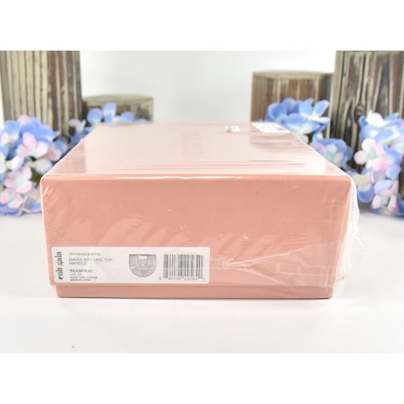 Cult Gaia Seaspray Blue Marble Acrylic Mini Ark Top Handle Bag NWT - Picture 11 of 11